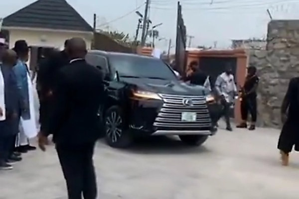 Wike Defies Threats, Arrive An Event In Port Harcourt In Bulletproof Lexus LX 600 SUV - autojosh