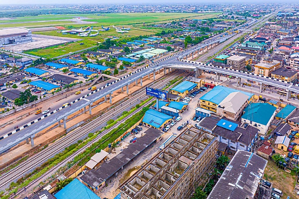 Sanwo-Olu, Kwara State Gov. AbdulRasaq Commissions Red Line Rail Ikeja Overpass Bridge - autojosh 