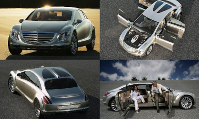 Today's Photos : 2007 Mercedes F700 Research Car With Bulletproof Tyres, Rolls-Royce Door - autojosh