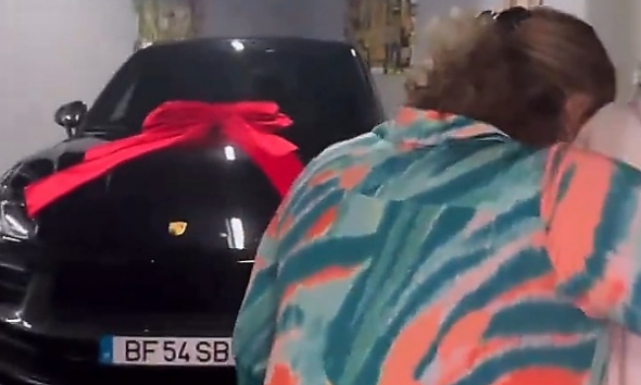 Cristiano Ronaldo Surprised His Mum With A Porsche Cayenne On Her 69th Birthday - autojosh