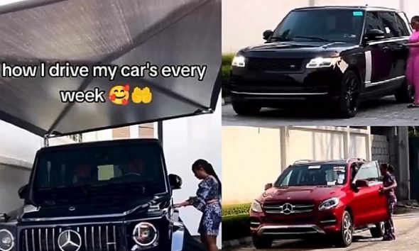 Netizens React After Nigerian Car Dealer, Esheza Autos, Shows Off Different Cars She Drives Everyday - autojosh