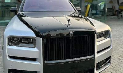 Today's Photos : Khaz Customs Gives Rolls-Royce Cullinan SUV A Stunning Two-tone Color Wrap - autojosh