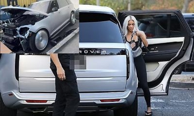 $100k : Kim Kardashian Wrecked Range Rover Is Up For Sale At A Price Of A New One - autojosh