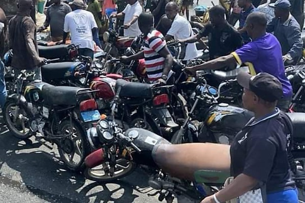 Lagos Taskforce Impounds Another 344 Okadas, Urged Uniform Men To Obey Extant Rules - autojosh 