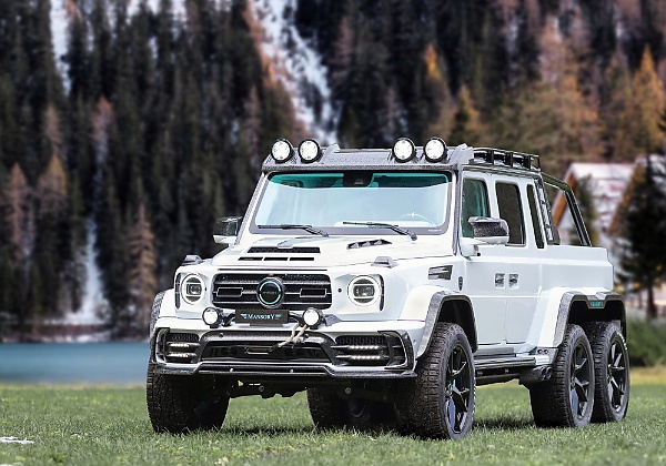 Mansory Reveals Six-wheeled “Gronos 6x6” With 900-horsepower, Rear Rolls-Royce Doors - autojosh 