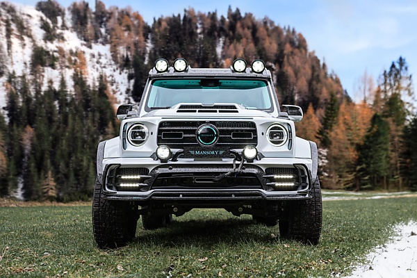 Mansory Reveals Six-wheeled “Gronos 6x6” With 900-horsepower, Rear Rolls-Royce Doors - autojosh 