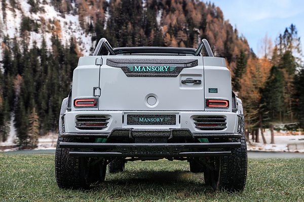 Mansory Reveals Six-wheeled “Gronos 6x6” With 900-horsepower, Rear Rolls-Royce Doors - autojosh 