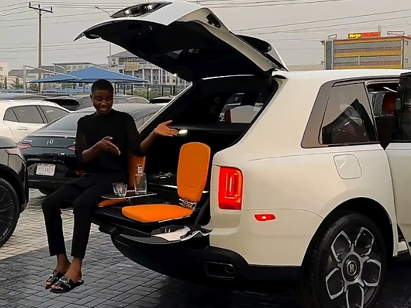 This Rolls-Royce Cullinan Is For Sale For N1.3B, Has Rear Seats To Watch Football, Have Drinks - autojosh 