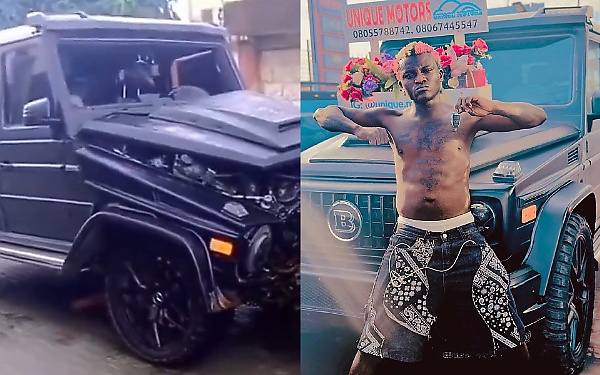 Portable Calls Out Unique Motors For Failing To Replace His Crashed G-Wagon As An Ambassador - autojosh