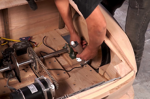 Meet The ‘Father Of The Year’ Who Builds Replica Of Famous Cars Out Of Wood For His Son To Drive - autojosh 
