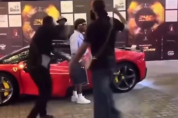 Wizkid Turn Heads After Pulling Up To An Event In His N1.4 Billion Ferrari SF90 Sports Car - autojosh 