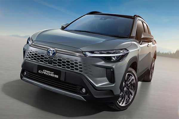 Toyota launches Facelifted Corolla Cross SUV In Thailand