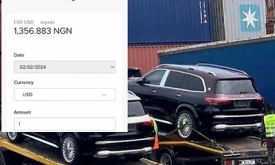 More Woes For Car Dealers As FG Raises Exchange Rate For Cargo Clearance To N1,356/$ - autojosh