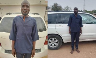 Driver Steals Boss' Toyota Highlander, Plans To Sell It For N2 Million Before He Was Arrested - autojosh