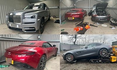 Police Recovers Six Stolen Cars, Including Rolls-Royce Cullinan And Aston Martin DB11, In London And Essex - autojosh