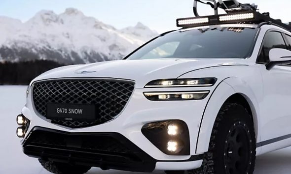 Genesis GV70 Snow Arrives To Take On Tough Terrains And Snowy Paths - autojosh