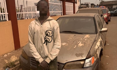 Lagos Police Arrests Leader Of One-chance Robbery Gang, Recovers Toyota Camry From Suspect - autojosh