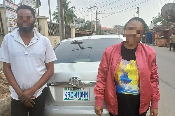 Lagos Police Arrests Two Trying To Kidnap Sec. School Student, Impound Their Tinted Toyota Camry - autojosh