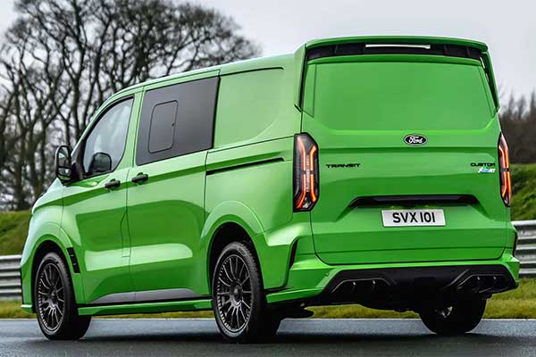 Check Out The Sporty Ford Transit Custom MS-RT