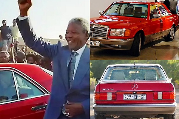 Madiba's Merc : Check Out The S-Class That Mercedes South Africa Factory Workers Built For Nelson Mandela - autojosh
