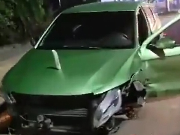 One-chance Member Trying To Escape Crashes Into A Car Belonging To A 1 Star Army Officer - autojosh 