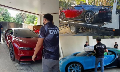 Philippines Customs Seizes Two Bugatti Chirons Smuggled Into The Country Without Proper Taxes/Importation Documents - autojosh