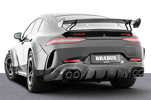 Brabus Goes Nuts With 1000Hp Powered Rocket 4-Door Coupe