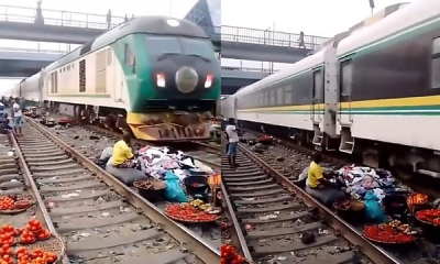 Tracks Are For Trains : LASG Dislodges Traders Selling Wares On Rail Lines To Avert Accident - autojosh
