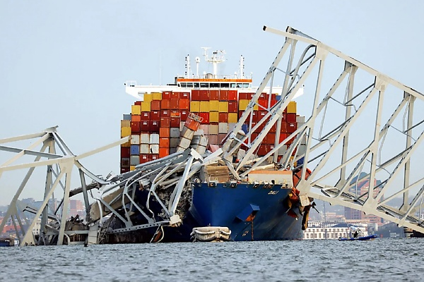 Baltimore Bridge Collapses After Container Ship Crash, US Automakers Braces For Supply Chain Disruption - autojosh 