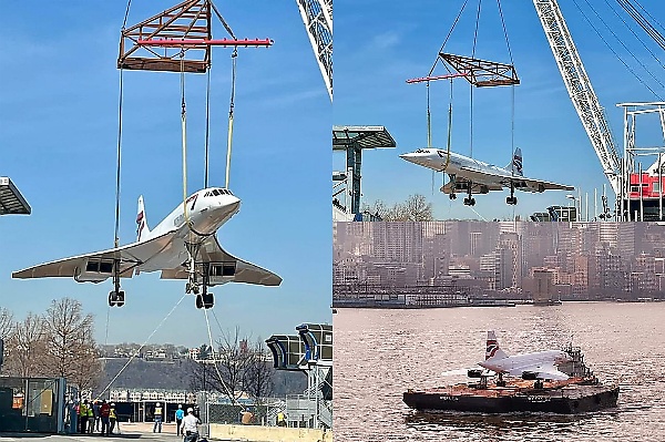 British Airways Concorde Supersonic Jet Returns Home To Museum After 7-months Restoration - autojosh