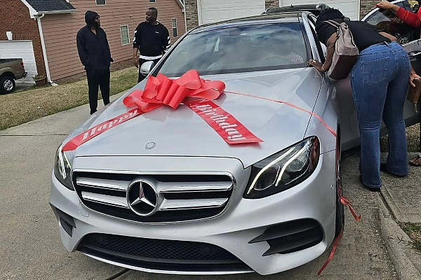 Comedian AY's Sister Gift Her Husband A Mercedes-Benz E-Class As 50th Birthday Gift - autojosh 