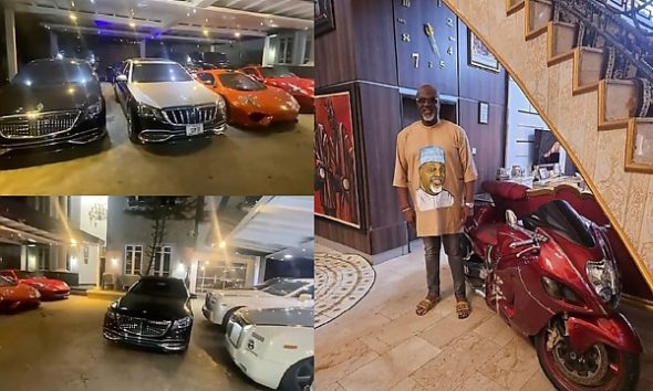 Dino Melaye Shows Off His Upgraded 15-vehicle Carport That Reportedly Cost N35 Million To Build - autojosh