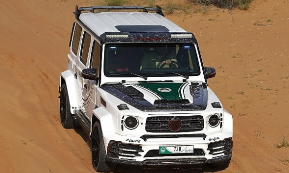 Dubai Police Adds Mercedes-AMG G63-based 'Mansory P720' To Its Supercar Fleet - autojosh