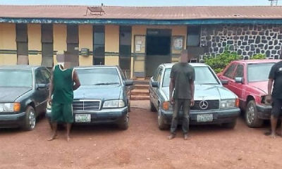 Four Stolen Mercedes Cars, Numerous Car Keys Recovered From Car-stealing Syndicate In Enugu - autojosh