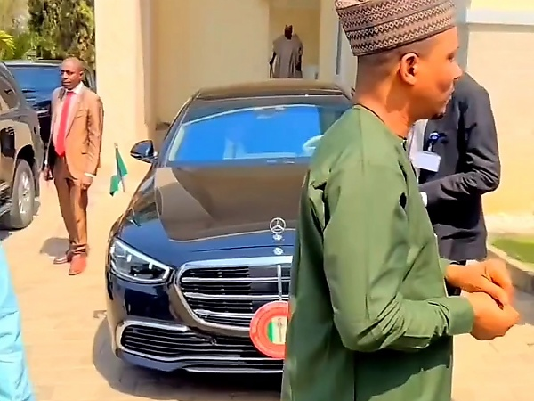 Netizens Reacts To The Stunning Luxury Car Fleets Spotted During An APC Meeting (Video) - autojosh 