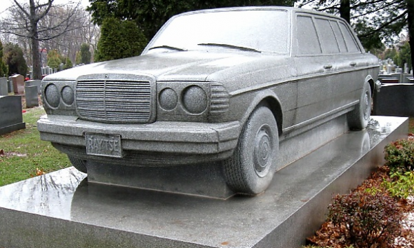 This Granite Tombstone Is The Final Resting Place Of A Teenage Who Had Been Promised A Mercedes - autojosh