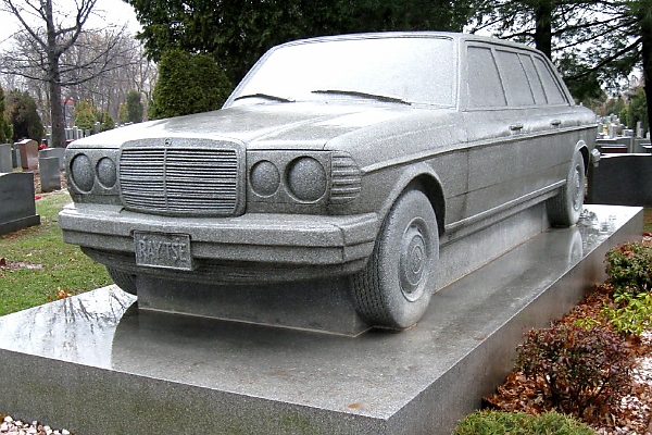 This Granite Tombstone Is The Final Resting Place Of A Teenage Who Had Been Promised A Mercedes - autojosh