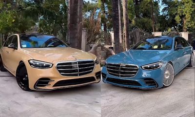 Photos : Which Color On The Mercedes-Benz S-Class Sedans Is Your Favorite - Blue Or Sand? - autojosh