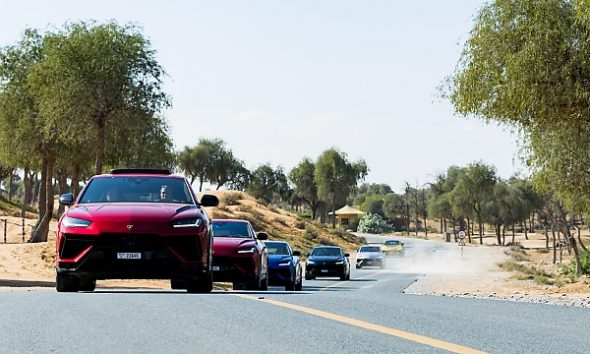 #She Drives A Lambo : All-female Event Saw Guests Drive Lamborghini Urus S From Dubai To Ras Al-Khaimah - autojosh