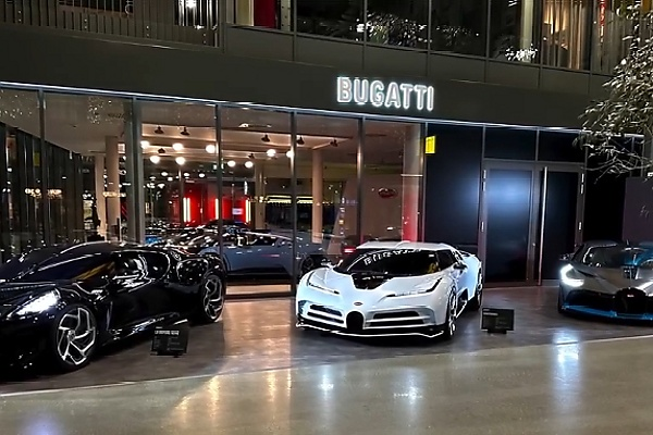 Today's Photos : A Trio Of Limited-edition Bugatti Hypercars Worth $32 Million On Display - autojosh 