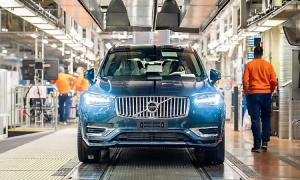 Volvo's Last Diesel Car, The XC90 SUV, Rolls Off The Assembly Line - autojosh