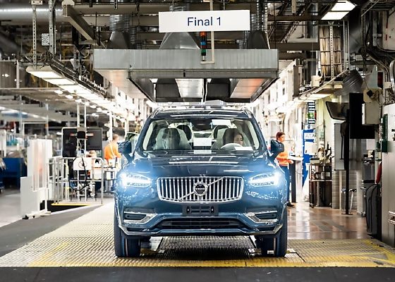 Volvo's Last Diesel Car, The XC90 SUV, Rolls Off The Assembly Line - autojosh