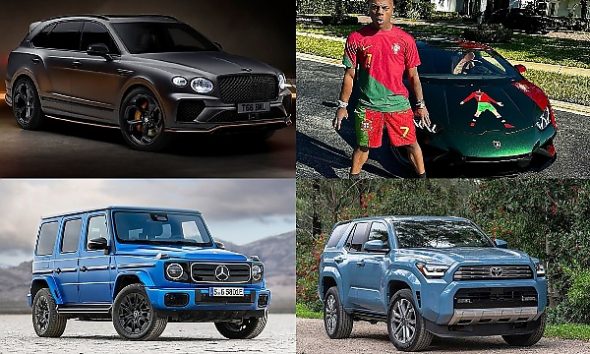 Bentayga S Black Edition, CR7-themed Lamborghini, 2025 Electric G-Class, 2025 4Runner, April Posts You Missed - autojosh