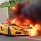 Car Salesman Burn Down His Colleague's Lamborghini During A Dispute On Commission - autojosh