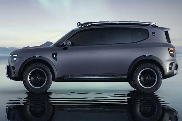 Smart Showcases Rugged Concept #5 Electric Mid-Size SUV