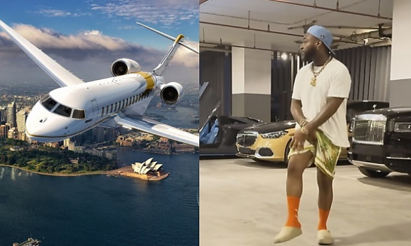 Music Star Davido Allegedly Purchase Bombardier Global 7500 Business Jet - autojosh