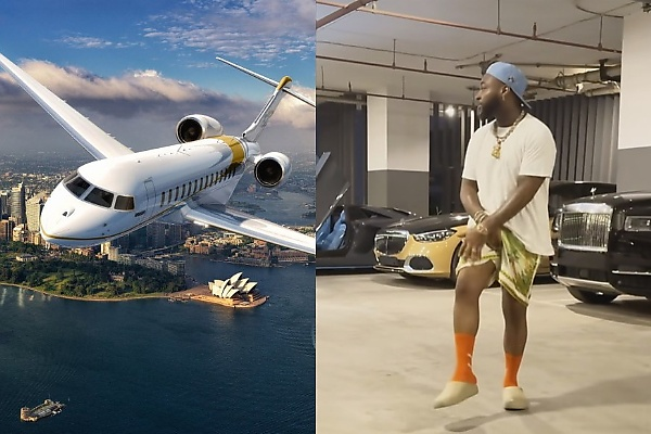 Music Star Davido Allegedly Purchase Bombardier Global 7500 Business Jet - autojosh