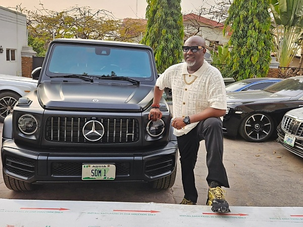 “God Did This”, Dino Melaye Says As He Shows Off His Mercedes-AMG G63 Limousine - autojosh 