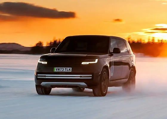 Electric Range Rover Undergoing Cold-weather Testing On The Frozen Lakes Ahead Of Reveal - autojosh