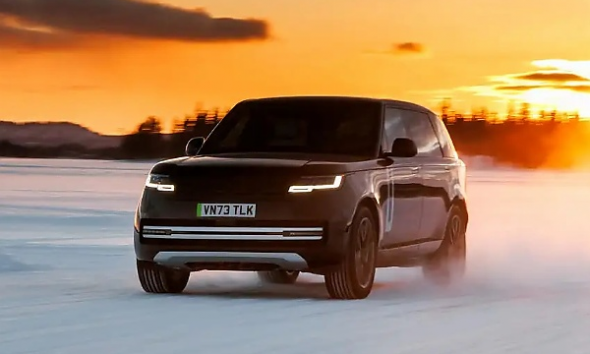 Electric Range Rover Undergoing Cold-weather Testing On The Frozen Lakes Ahead Of Reveal - autojosh